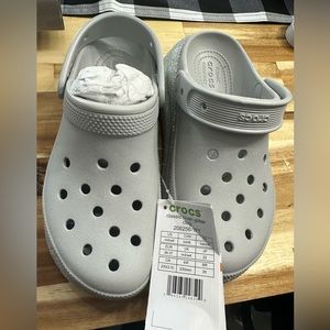 Croc glitter clogs never wore, tags are still on them